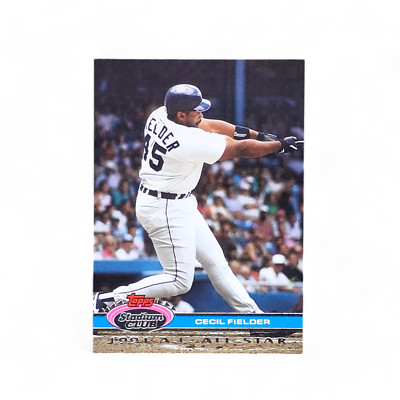 1991 Topps Stadium Club Skydome - #48 Cecil Fielder