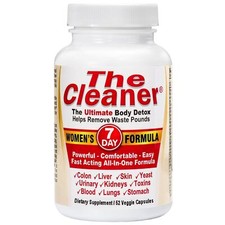 The Cleaner Women's Detox Cleanse Capsules 52 Count Full Body Support 7 Days