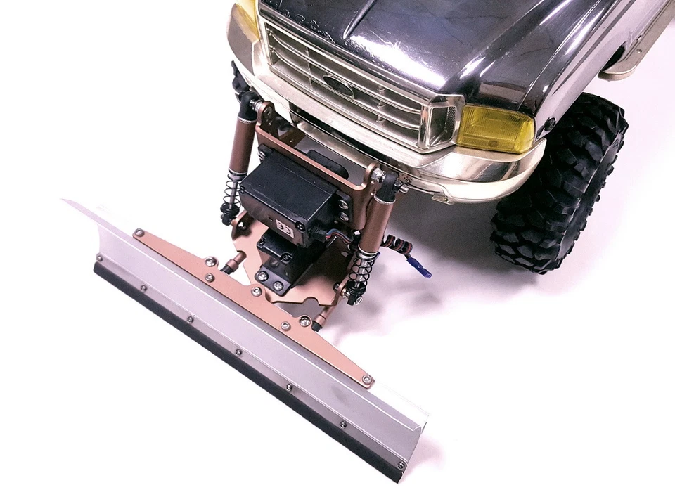 Aluminum rc Snow Plows set for TAMIYA HIGHT LIFE F350/Toyota Hilux/Tundra - Image 3 of 4