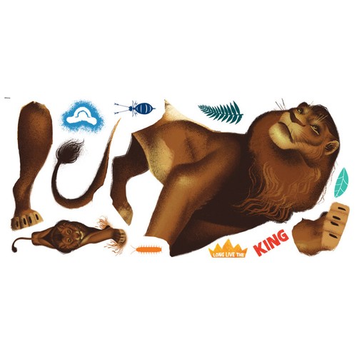 Roommates - König der Löwen Simba - Wandtattoo Wandsticker Wandilder - Bild 2 von 6