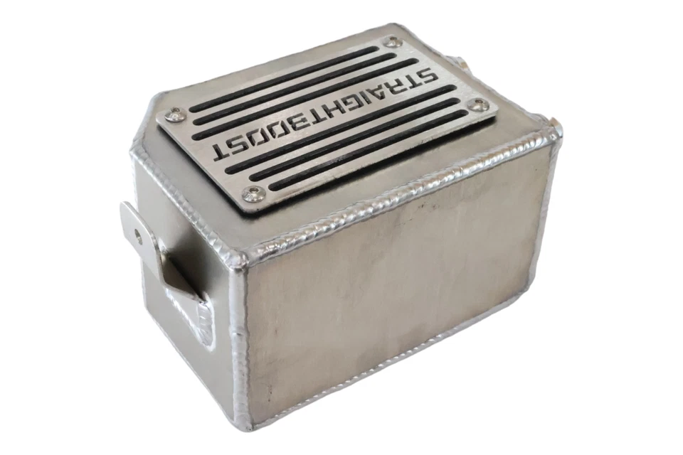 Tanque de vapor de lata de captura de aceite de aluminio personalizado SBP para Mazda RX-7 FC FC3S V2 1986-1991 Foto 3 de 4