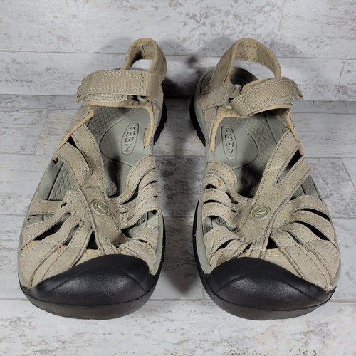 Keen Damen Rose wasserdichte Sandalen Aluminium neutral grau 1010998 Größe 10 - Bild 2 von 12