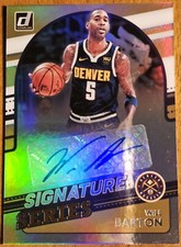 🔥🔥2021-22 Donruss Signature Series Will Barton Autograph🔥🔥