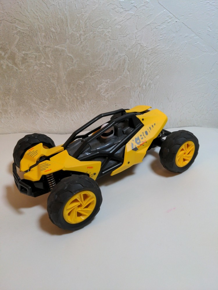 KidiRace Racing Buggy Remote Control Car Yellow 2.4GHz NO RADIO