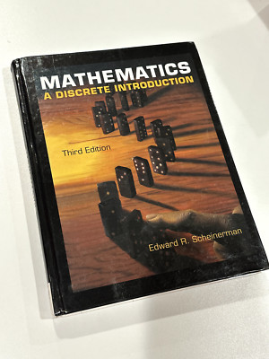 Mathematics: A Discrete Introduction - Hardcover - VERY GOOD
