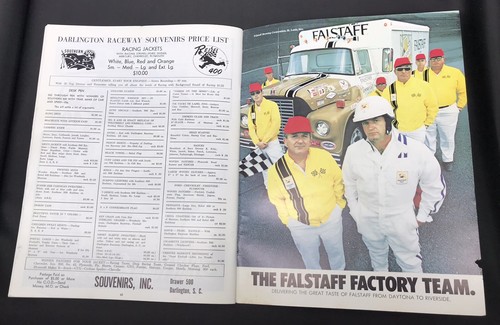 14th Annual Rebel 400 1970 Darlington Raceway Official Program & Starting Sheet - Picture 11 of 14