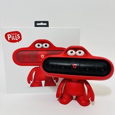 Beats By Dr Dre Pills 2.0 Red Bluetooth Speaker 2018 Tested Working With Box