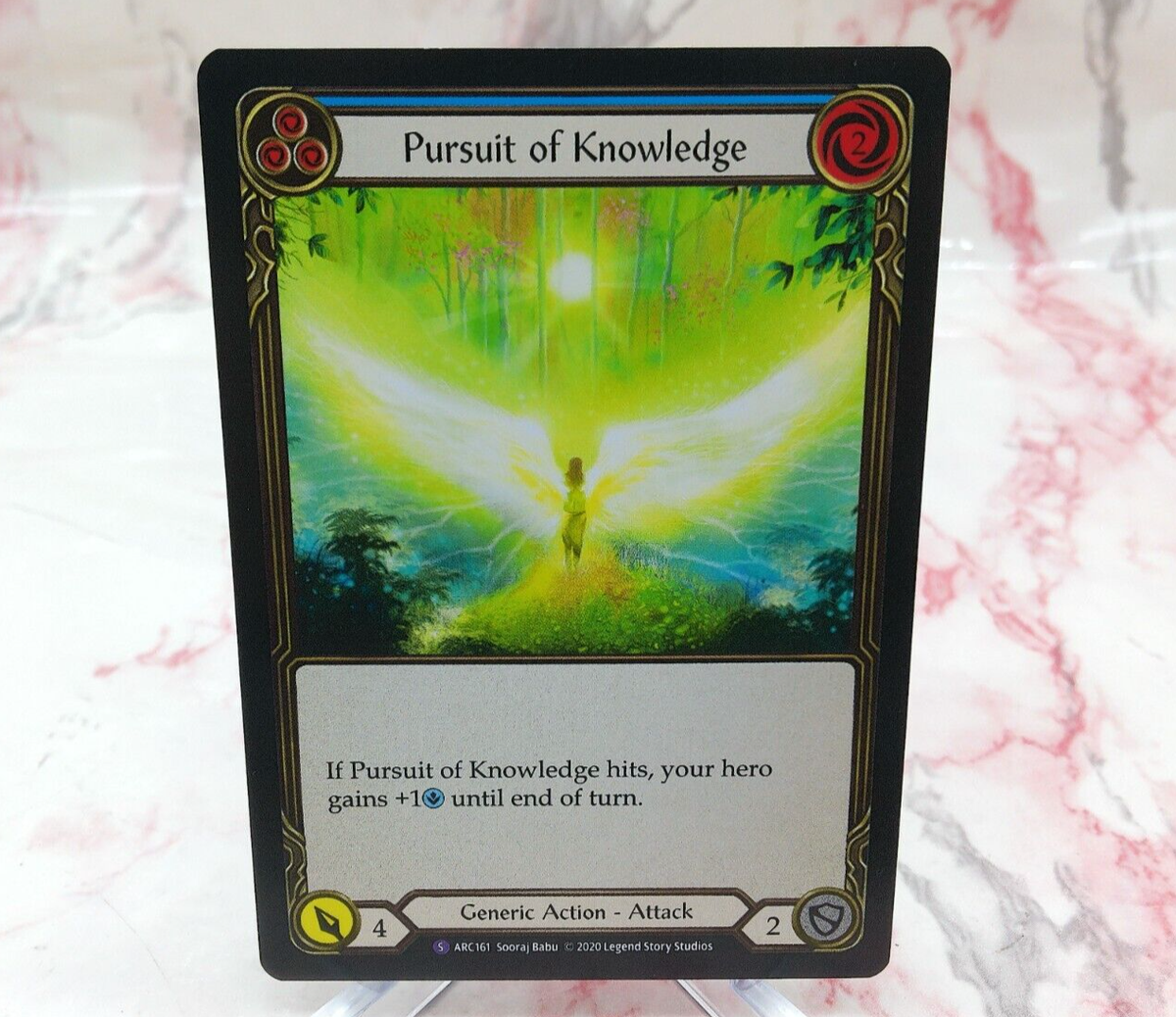 Flesh And Blood TCG Pursuit of Knowledge ARC161 Super Rare - NM | eBay
