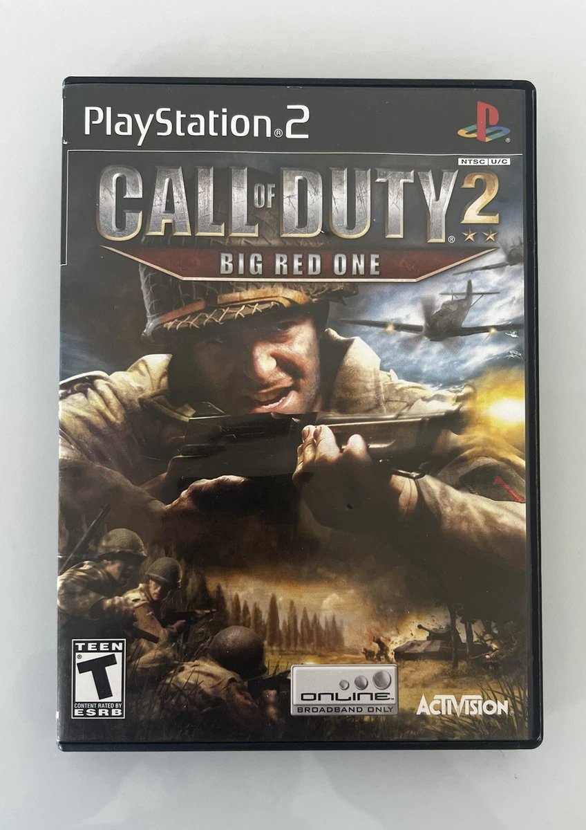 Sony PlayStation 2 Call of Duty 2: Big Red One Video Games for