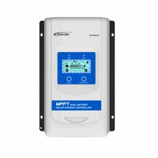 125w DUAL BATTERY MPPT MOTORHOME DIY SOLAR PANEL KIT duo EP LCD display 125 watt