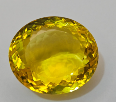 #ad Yellow Topaz 345 Ct Oval Cut Natural Certified Gemstone Use For Multipurpose $42.55