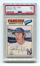 1977 OPC O-Pee-Chee 89 Sparky Lyle PSA 7 Near Mint Centered New York NY Yankees