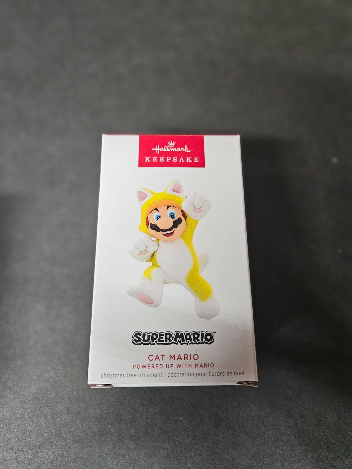 2023 Hallmark Super Mario Cat Mario