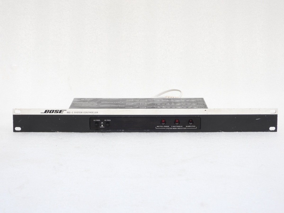 BOSE MODEL 802-C FULL RANGE AMPLIFIER LOUDSPEAKER SOUND SYSTEM