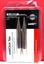 Addi Click NEEDLE TIP Pair 15.00mm US 19 Germany, TURBO. Rounded. Knitting.