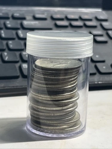 $10 1965-69 Kennedy Half-Dollars - 40% Silver 20-Coin Roll (BU)