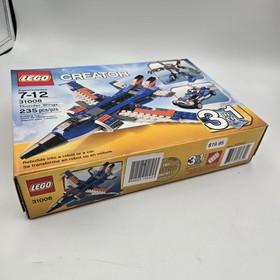 VTG LEGO Creator Thunder Wings 3 in 1 31008 Sealed Retired Car Robot Jet Plane