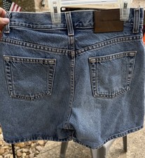 Calvin Klein Vintage 5 Pocket Denim Shorts w/Double Stone Wash Size 5