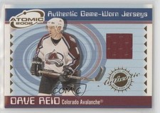 2001-02 Pacific Atomic Game-Worn Jerseys Dave Reid #12 1o3