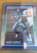 1990 Score - Barry Sanders #20