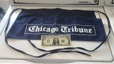 NEW!!  VINTAGE Very Rare Chicago Tribune * Newspaper Stand* MONEY/ CHANGE APRON
