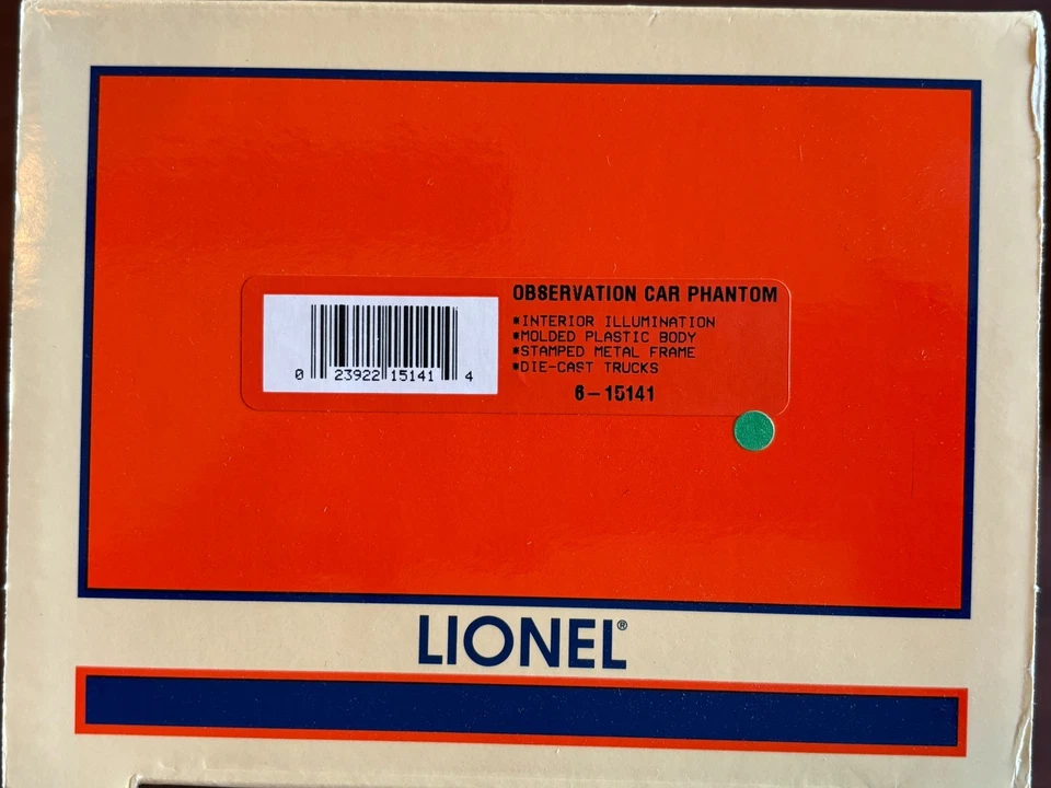 Lionel 6-36002 Pratt's Hollow Passenger Car 4 Pack, All Appear to be Unused - Image 2 of 4