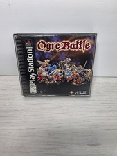 Ogre Battle: Limited Edition (Sony PlayStation 1, 1997) With Manual