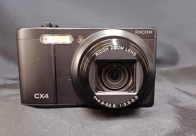 Ricoh CX4 Compact Digital Camera Black Used From Japan | eBay