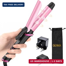 Mini Curling Iron for Travel,110 240V Dual Voltage with European Plug Adapter,Sm