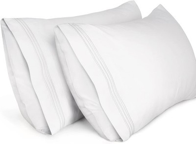 Lirex 2er Pack Kissenbezug 50 x 90 cm, Weiche Gebürstete 