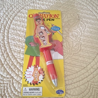 Hasbro Operation Game Pen Electronic Stylus, Vintage 2001