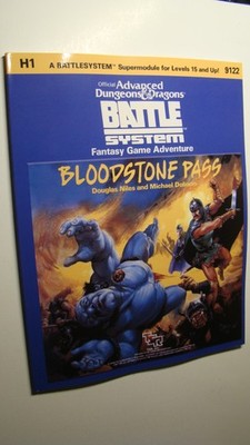 SUPER-MODULE H1 - BLOODSTONE PASS *NEW NM/MT 9.8 NEW MINT* DUNGEONS DRAGONS