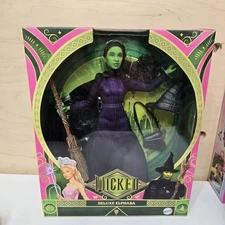 New Wicked Deluxe Elphaba Doll By Mattel **see Photos For Minor Box Damage