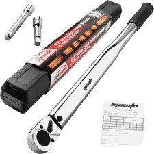 1/2Inch Drive Click Torque Wrench,25250 ft.lb./33.9 338.9 Nm