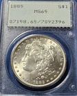 1885 $1 Morgan Silver Dollar, PCGS MS 65 Rattler!!!!  Monster PQ. Incredible!!!!