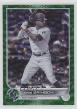 2022 Topps Series 2 Green Foilboard 73/499 Lewis Brinson #638 0j4i