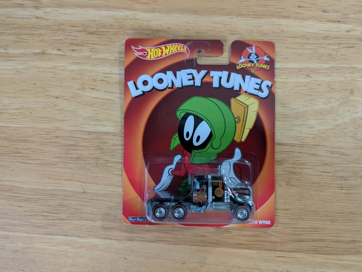 Hot Wheels Kenworth W900 Looney Tunes Marvin The Martian - BDT09