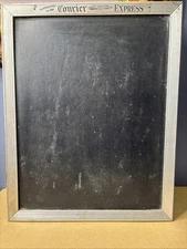 Vintage Original RARE Courier Express Buffalo NY Newspaper Chalk Board Sign