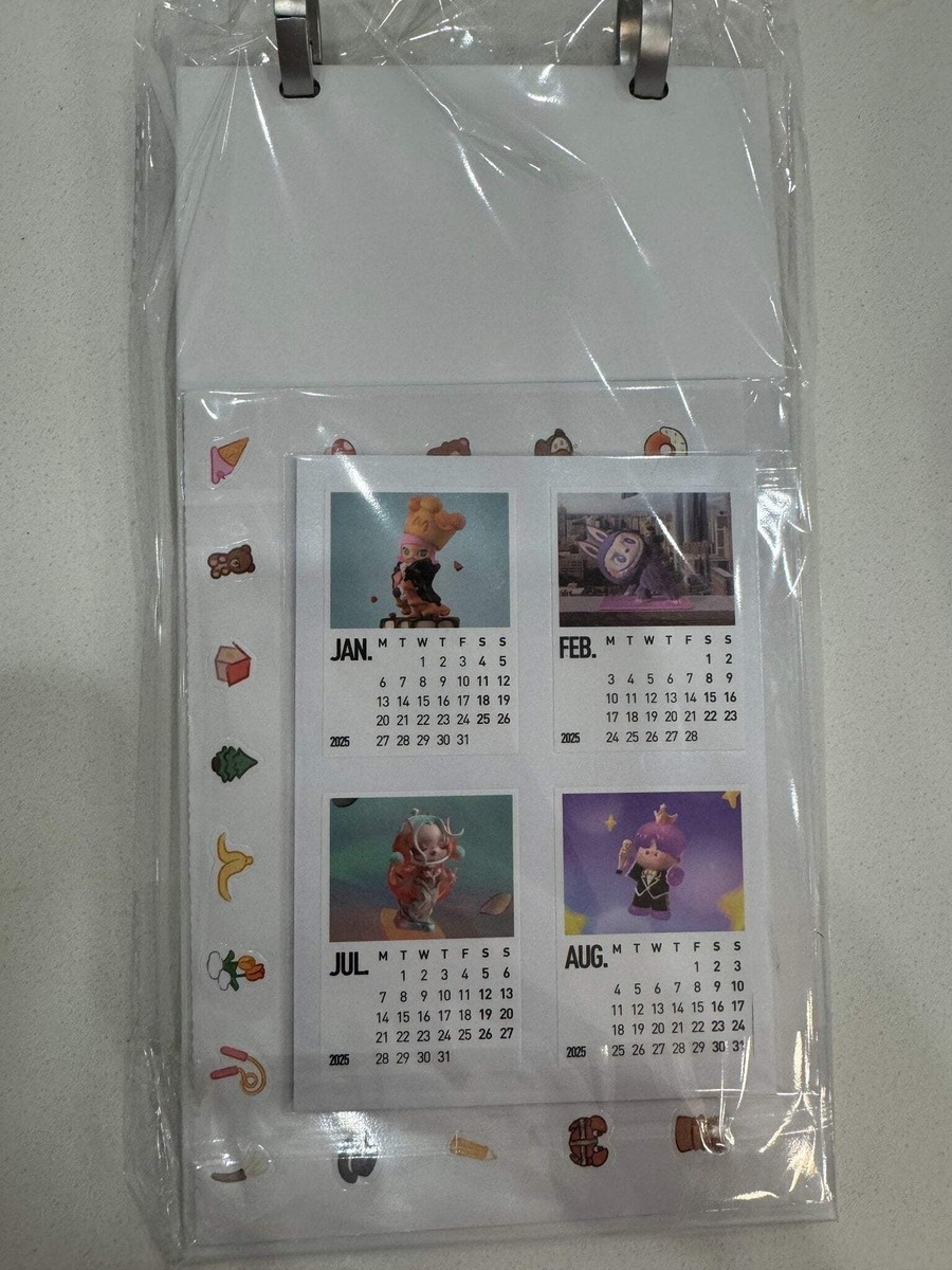 Pop Mart Calendar - 2025 | eBay