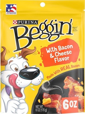 Purina Crunchy treats for Dog Bacon and Cheese Flavor 6 Ounce(s)