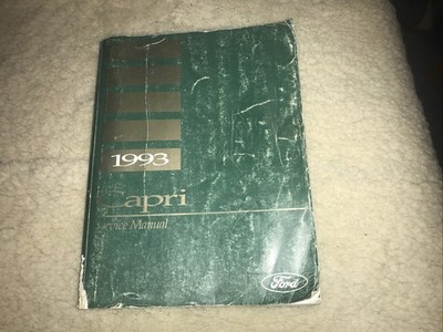 Ford Mercury Capri Werkstatthandbuch Reparaturanleitung Top sehr selten