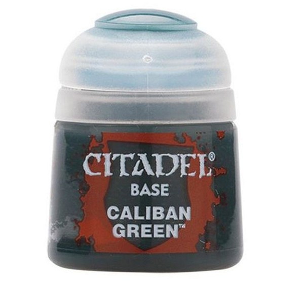 (349,17 Eur/L) Games Workshop Citadel Base Caliban Green 12Ml 21-12 Farbe-image
