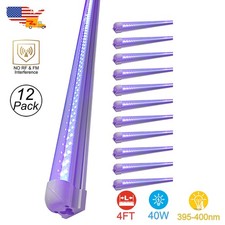 LED UV Black Light Bar 48 inch 40W Fixture Mountable DJ Party Club Stage D cor