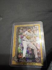 2025 Topps Kyle Freeland Gold rainbow foil /50 Series 2 SP Rockies
