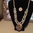 Estate Sales Genuine CARICO LAKE Turquoise Squash Blossom Necklace — photo 6