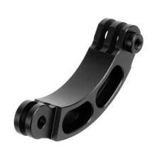 Aluminum Alloy Helmet Extension Arm Fixed Bracket for GoPro OSMO ACTION Camera N