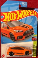 HOT WHEELS HATCHBACKS FORD FOCUS RS ORANGE  41/250. SEE COMBINED OFFERS!