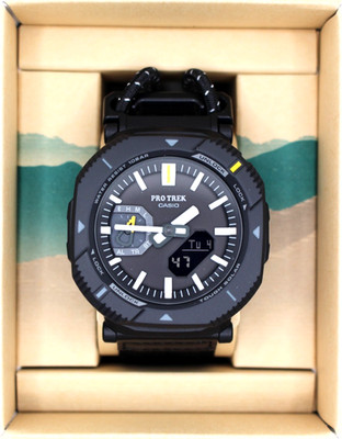 CASIO PRO TREK PRJ-B001B-1JF Hiker Line Solar Bluetooth Analog Digital Watch