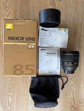 Nikon AF-S Nikkor 85mm f/1.4 G Objektiv für FX Digitalkamera Vollformat-Sensor