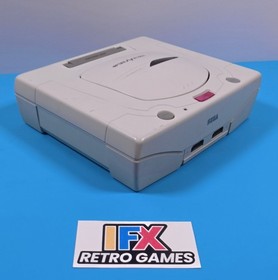 Region Swapped Japanese Sega Saturn Console White HST-3220 TESTED
